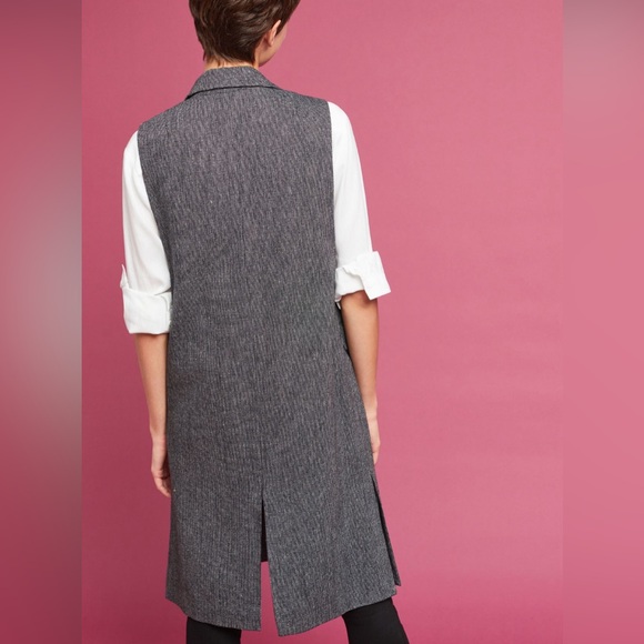 Anthropologie Walt Herringbone Vest. dRA. MP - Picture 4 of 9